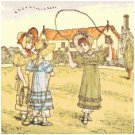 September by Kate Greenaway Pattern Chart Graph