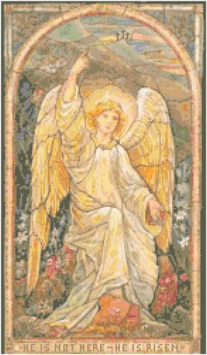 Resurrection Angel Pattern Chart Graph