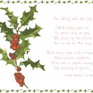 The Holly and the Ivy Pattern Chart Graph