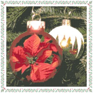 Fancy Christmas Decorations Pattern Chart Graph