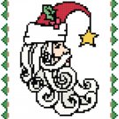 Santa Moon Pattern Chart Graph