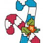 SET #1 of 6 Christmas Tree Ornament Patterns Charts Graphs