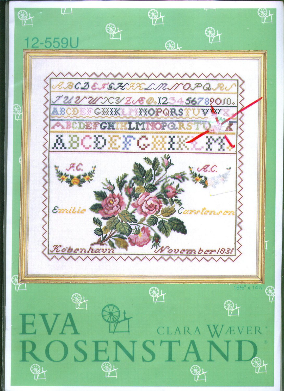 Схема rose garden sampler