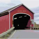 Buskirks Covered Bridge-New York Landscape Pattern Chart Graph