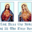 Lord, Bless Our Home Pattern Chart Graph