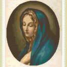 Mary's Sorrow Cross Stitch Pattern Chart Graph Mary's Sorrow Cross Stitch Pattern Chart Graph