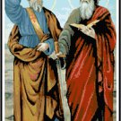Saints Peter and Paul Cross Stitch Pattern Chart Graph Saints Peter and Paul Cross Stitch Pattern Chart Graph