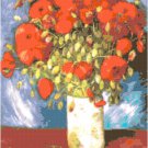 Van Gogh's Poppies Pattern Chart Graph