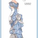 Miss Stella 1882 Fashion Design Pattern Chart Graph