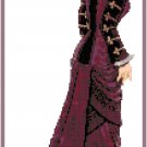 Miss Ashley 1877 Fashion Design Pattern Chart Graph