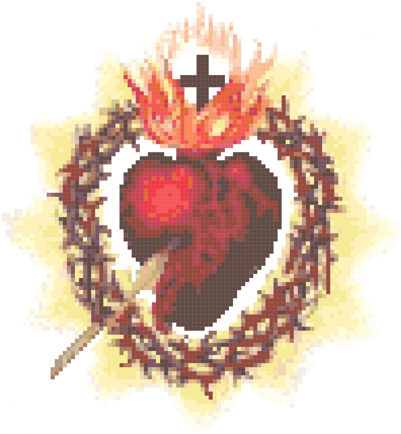 Как скрафтить sacred heart