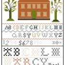 Marcy Peck Antique 1804 Sampler Reproduction Pattern Chart Graph
