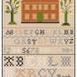 Marcy Peck Antique 1804 Sampler Reproduction Pattern Chart Graph