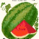Antique Watermelon Seed Packet Pattern Chart Graph
