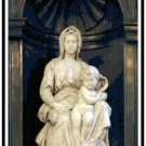 The Bruges Madonna and Child Cross Stitch Pattern Chart Graph