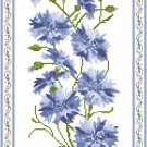 Cornflowers Cross Stitch Pattern Chart Graph