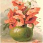 Scarlet Poppies Cross Stitch Pattern Chart Graph