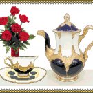 Tea and my Sweetheart's Roses Cross Stitch Pattern Chart Grapyh Tea and my Sweetheart's Roses Cross Stitch Pattern Chart Grapyh