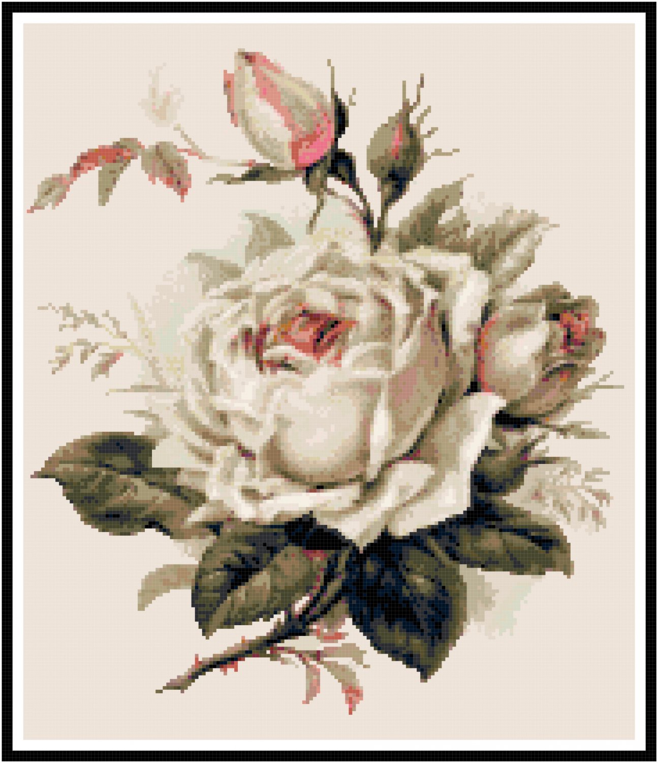 beautiful-white-roses-cross-stitch-pattern-chart-graph