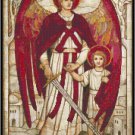 St. Raphael the Archangel Cross Stitch Pattern Chart Graph