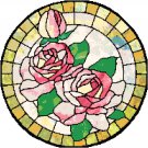Roses in Stained Glass Cross Stitch Pattern Chart Graph Roses in Stained Glass Cross Stitch Pattern Chart Graph