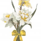 Tussie Mussie Jonquils Cross Stitch Pattern Chart Graph
