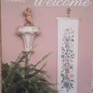 Floral Welcome Cross Stitch Leaflet