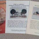 Images of Charleston, The Gazebo and Sampler Wreath Cross Stitch Leaflets (3)