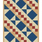Jacob's Ladder Quilt Pattern Chart Graph Jacob's Ladder Quilt Pattern Chart Graph