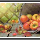 Autumn Apple Harvest Pattern Chart Graph