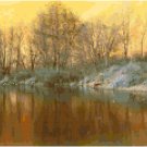 The Pond at Dawn Pattern Chart Graph