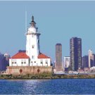 Chicago Lighthouse, IL Pattern Chart Graph