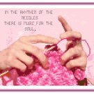 Rhythem of the Needles Pattern Chart Graph