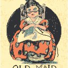 Old Maid Playing Card Pattern Chart Graph