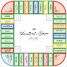 Antique Landlord's Game Board Pattern Chart Graph Antique Landlord's Game Board Pattern Chart Graph