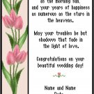 Tulips Wedding Sampler Pattern Chart Graph Tulips Wedding Sampler Pattern Chart Graph