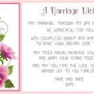 Pansy Wedding Wish Sampler Pattern Chart Graph
