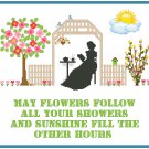 Showers and Flowers Sampler Pattern Chart Graph Showers and Flowers Sampler Pattern Chart Graph