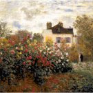 Monet's Garden in Argenteuil (The Dahlias) Pattern Chart Graph