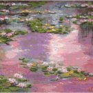 Monet's Waterlilies 1905 Pattern Chart Graph
