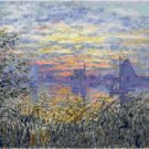 Sunset on the Seine Pattern Chart Graph