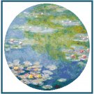Monet's Water Lilies -35 Pattern Chart Graph Monet's Water Lilies -35 Pattern Chart Graph