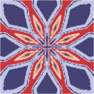Cosmic Star Pillow Cross St/Needlepoint pattern chart graph Cosmic Star Pillow Cross St/Needlepoint pattern chart graph
