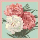 Carnations Pillow Top Cross St/Needlepoint pattern chart graph Carnations Pillow Top Cross St/Needlepoint pattern chart graph