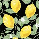 Lemons Seat or Pillow Top X-Stitch or Needlepoint pattern chart graph Lemons Seat or Pillow Top X-Stitch or Needlepoint pattern chart graph