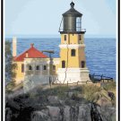 Split Rock Lighthouse, MN 2 Pattern Chart Graph