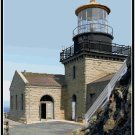 Point Sur Lighthouse, CA Pattern Chart Graph Point Sur Lighthouse, CA Pattern Chart Graph