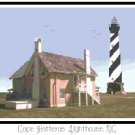 Cape Hatteras Lighthouse, NC Pattern Chart Graph