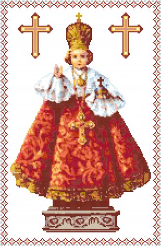 Infant of Prague Pattern Chart Graph