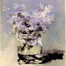 Manet - Lilacs in a Glass Pattern Chart Graph